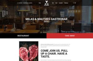 Ny hjemmeside til Milas & Malthes Gastropub i Kolding